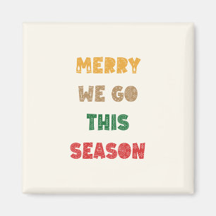 Imán Feliz, Feliz Navidad, Navidades, Retro