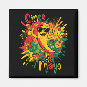 Imán Feliz fiesta cinco de mayo mexicana 5 de mayo