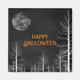 Imán Feliz Fiesta de Halloween Dark Woods