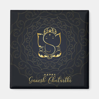 Imán Feliz Ganesh Chaturthi