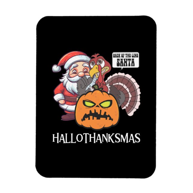Imán Feliz Hallothanksmas (Vertical)