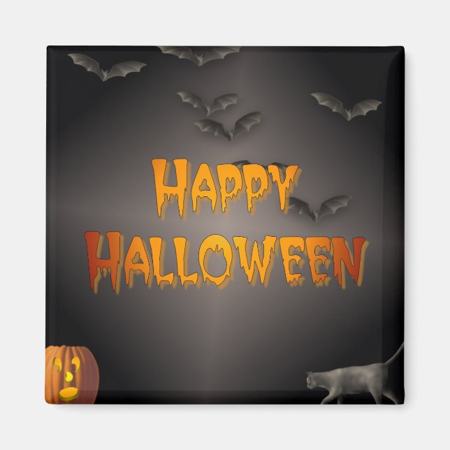 Imán Feliz Halloween (Frente)