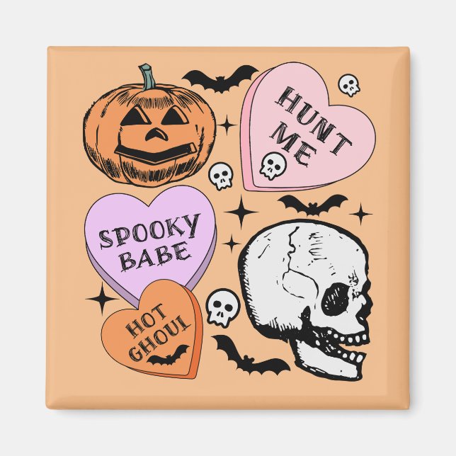 Imán Feliz Halloween (Frente)