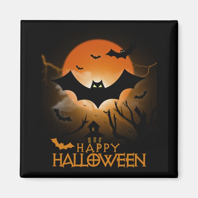 Imán Feliz Halloween (Frente)
