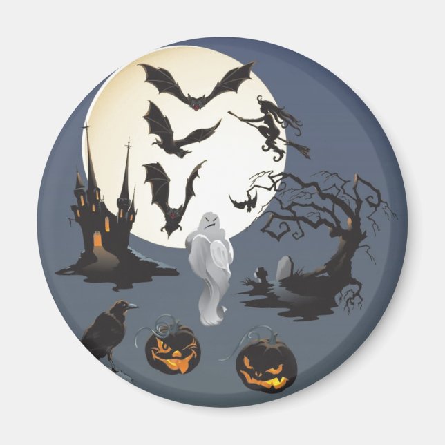 Imán Feliz Halloween (Frente)