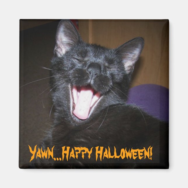 Imán ¡Feliz Halloween! (Frente)