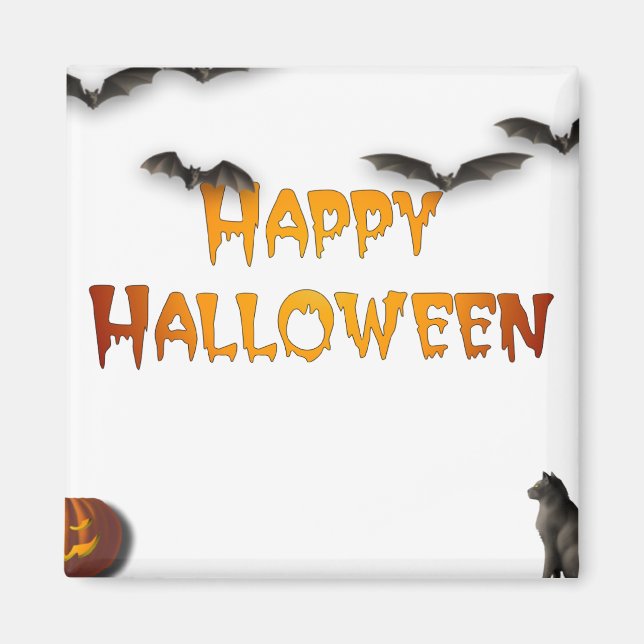 Imán Feliz Halloween (Frente)