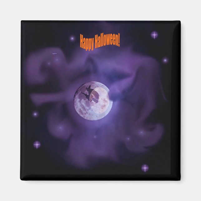 Imán ¡Feliz Halloween! (Frente)