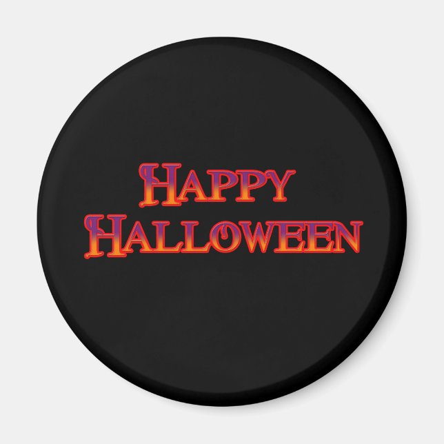 Imán Feliz Halloween (Frente)