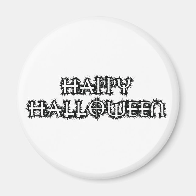 Imán Feliz Halloween (Frente)