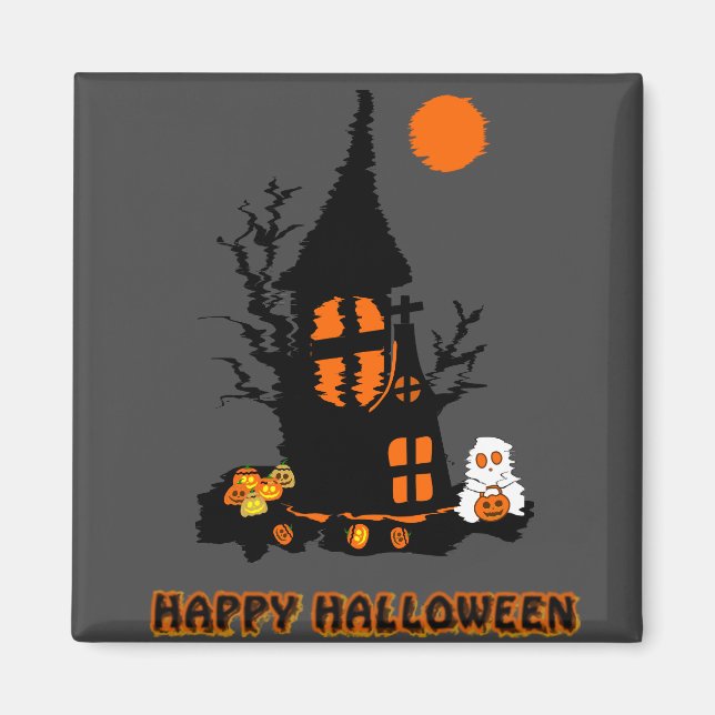 Imán Feliz Halloween (Frente)