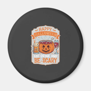 Imán Feliz Halloween Come Bebe Sé Espantoso Calabaza Ca