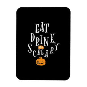 Imán Feliz Halloween Come Bebe Y Sé Espeluznante De Mod