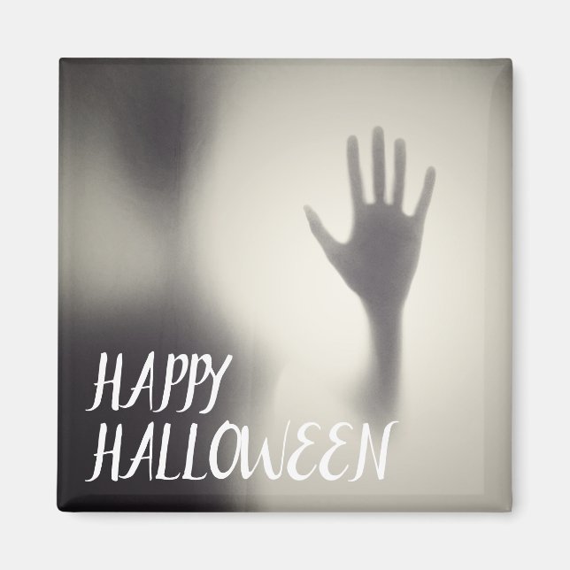 Imán Feliz Halloween Scary Hand Fridge Magnet (Frente)