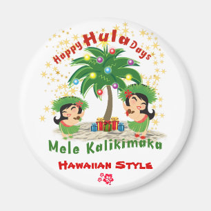 Imán Feliz Hula Days 3 Magnet
