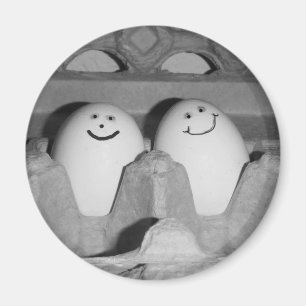 Imán ¡Feliz imanes de cocina con refrigerador de huevos