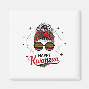 Imán Feliz Kwanzaa Siete Principios De Kwanzaa Messy Bu