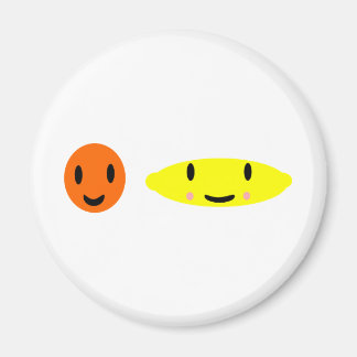 Imán Feliz limón y Naranja 2