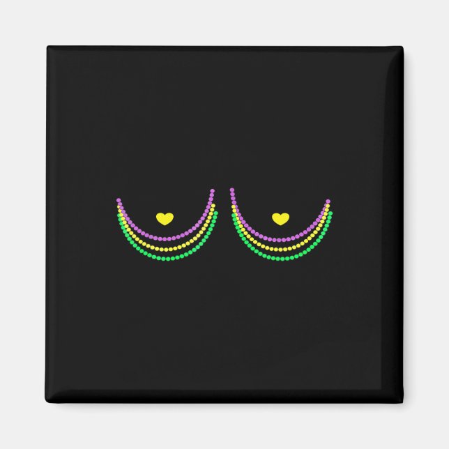 Imán Feliz Mardi Gras Funny Mardi (Frente)