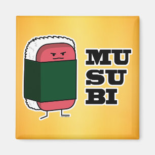 Imán Feliz Musubi Sushi Nori en Hawái