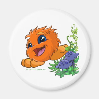 Imán Feliz naranja JubJub en Neopia Central