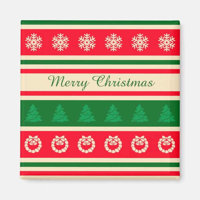 Imán Feliz Navidad (Frente)