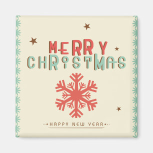 Imán Feliz Navidad