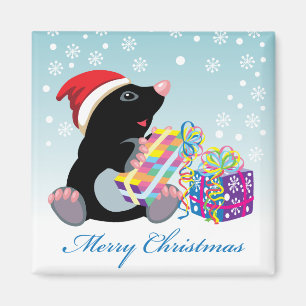 Imán Feliz Navidad