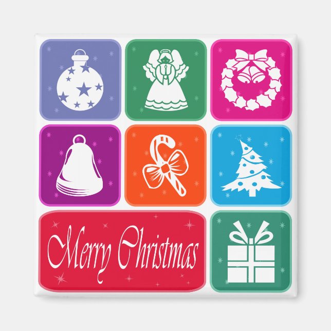 Imán Feliz Navidad (Frente)