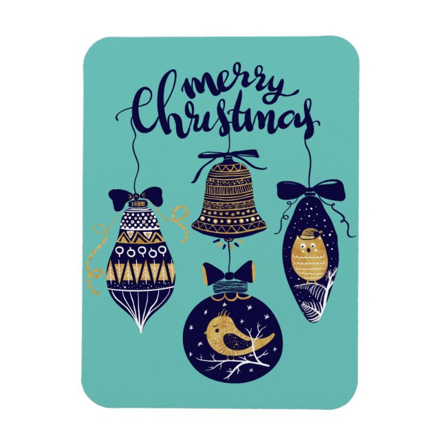 Imán Feliz Navidad (Vertical)