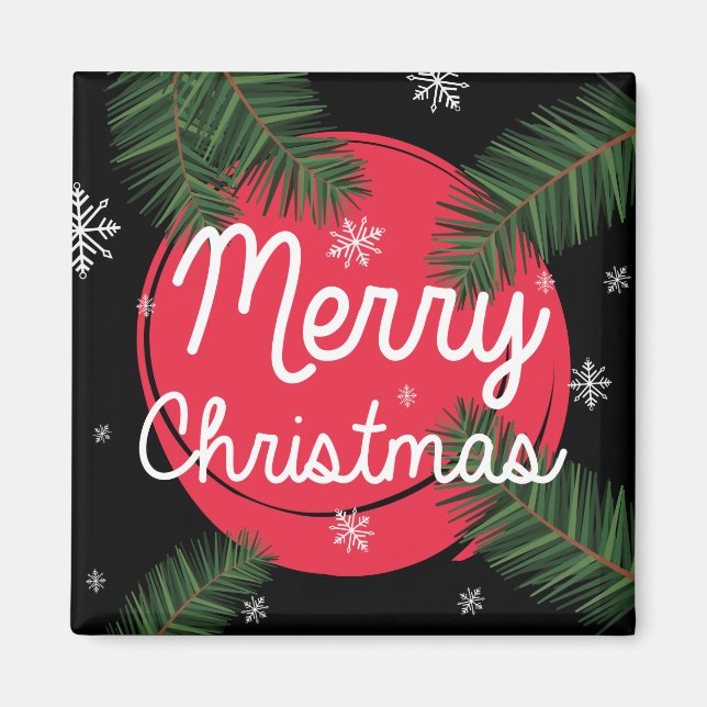 Imán Feliz Navidad (Frente)