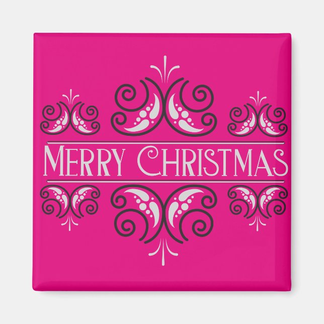 Imán Feliz Navidad (Frente)