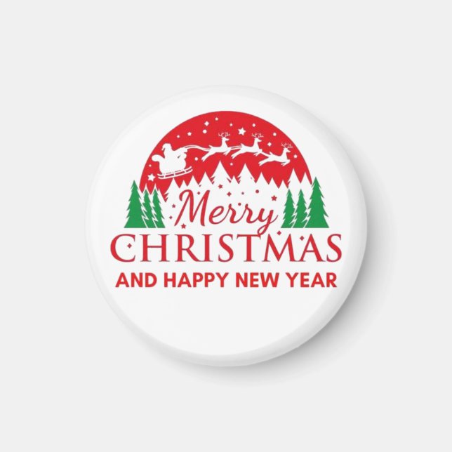 Imán Feliz Navidad (Frente)