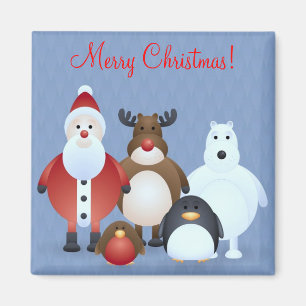 Imán Feliz Navidad