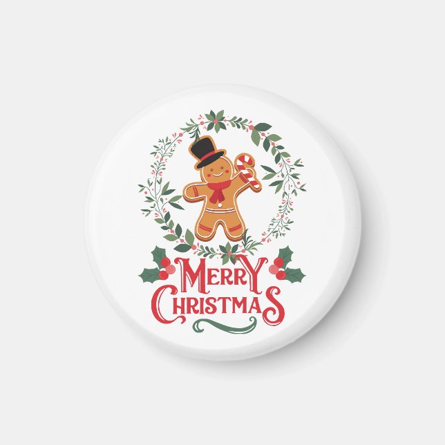 Imán Feliz Navidad (Frente)