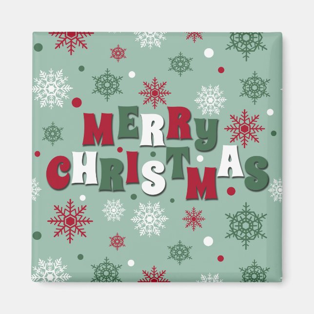 Imán Feliz Navidad (Frente)