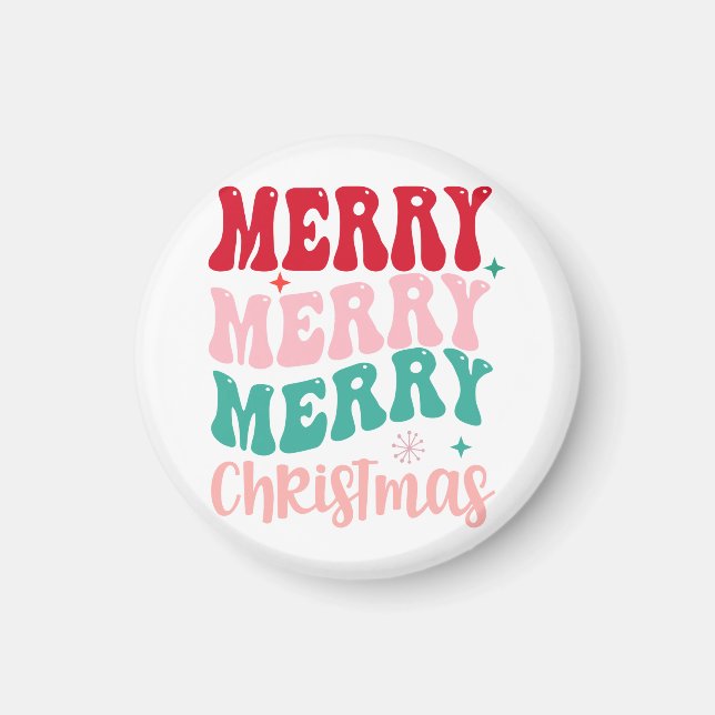 Imán Feliz Navidad (Frente)