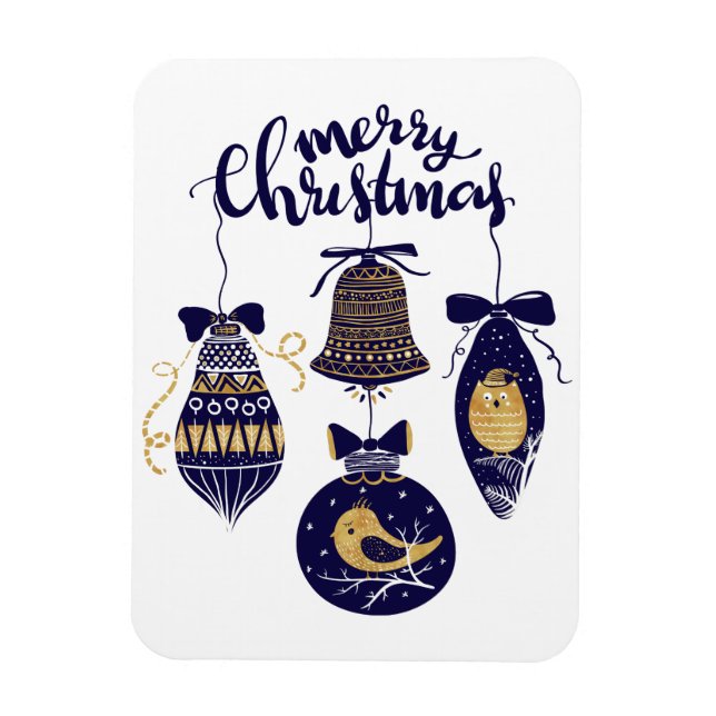 Imán Feliz Navidad (Vertical)