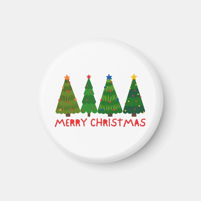 Imán Feliz Navidad (Frente)