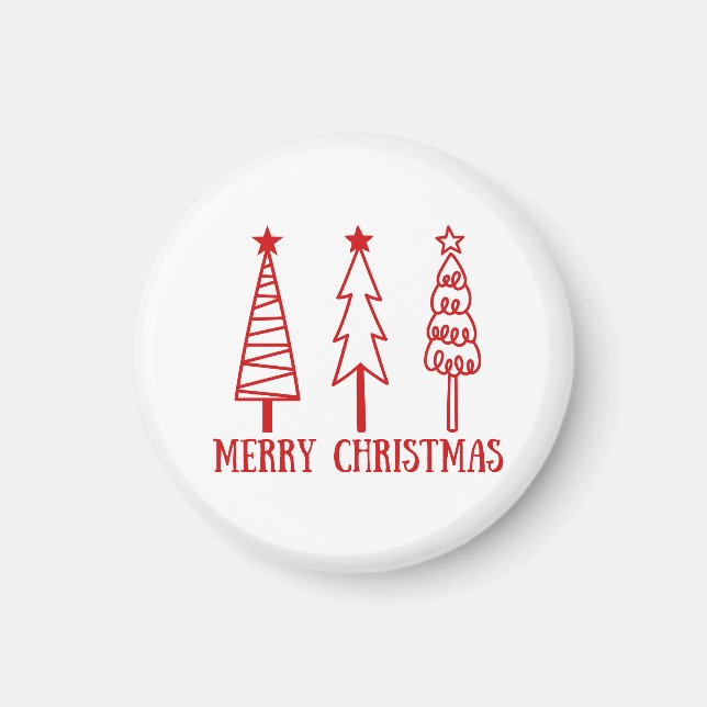 Imán Feliz Navidad (Frente)