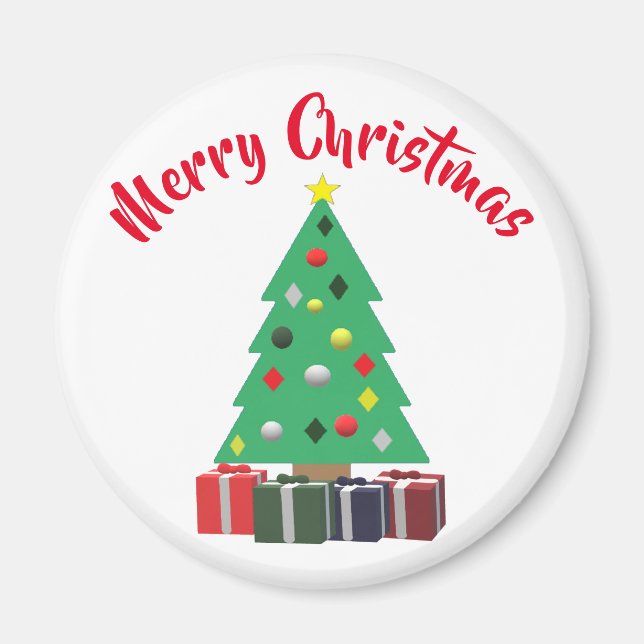 Imán Feliz Navidad (Frente)