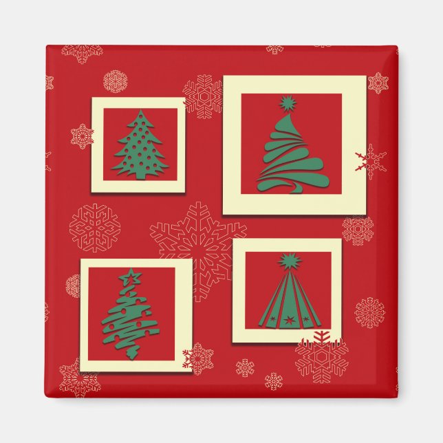 Imán Feliz Navidad (Frente)