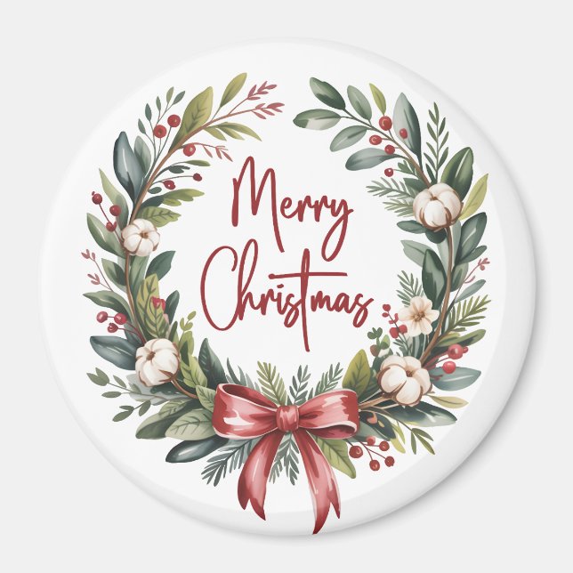 Imán Feliz Navidad (Frente)