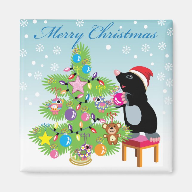 Imán Feliz Navidad (Frente)