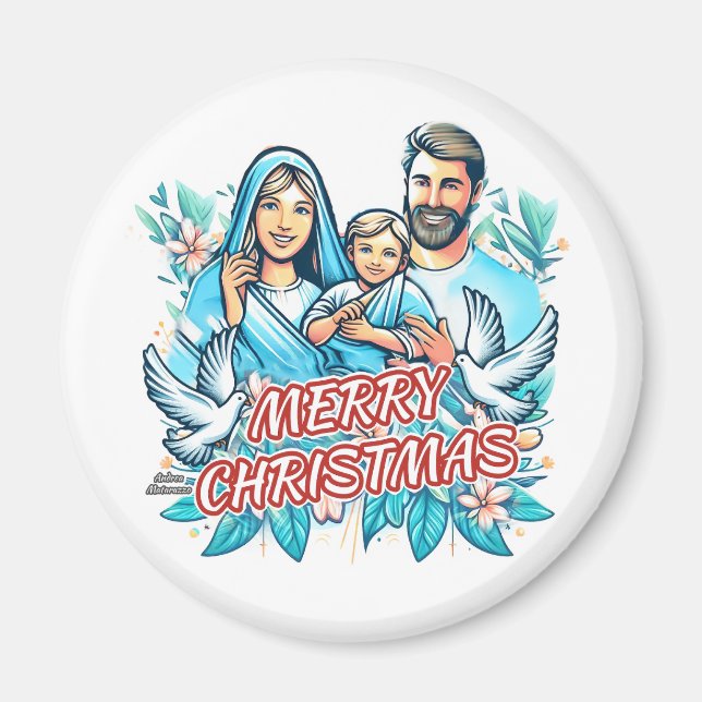 Imán Feliz Navidad (Frente)