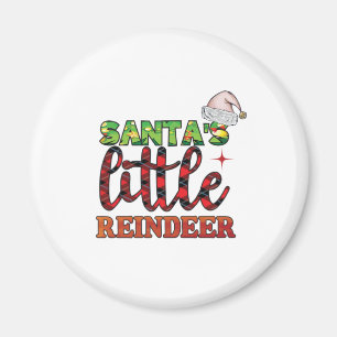Imán Feliz Navidad amigos pequeños renos