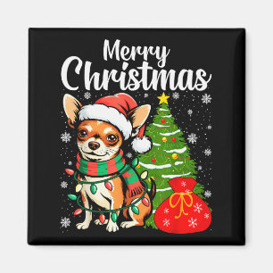 Imán Feliz Navidad Chihuahua 