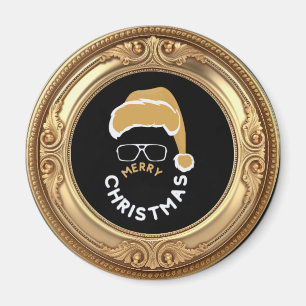 Imán Feliz Navidad con Santa Clause