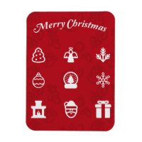 Feliz Navidad, conjunto de íconos populares