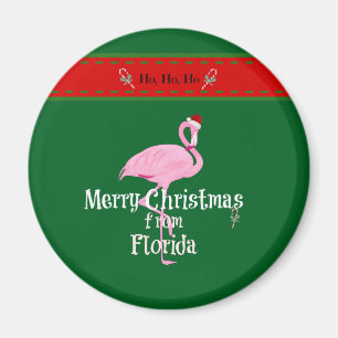 Imán Feliz Navidad desde Florida